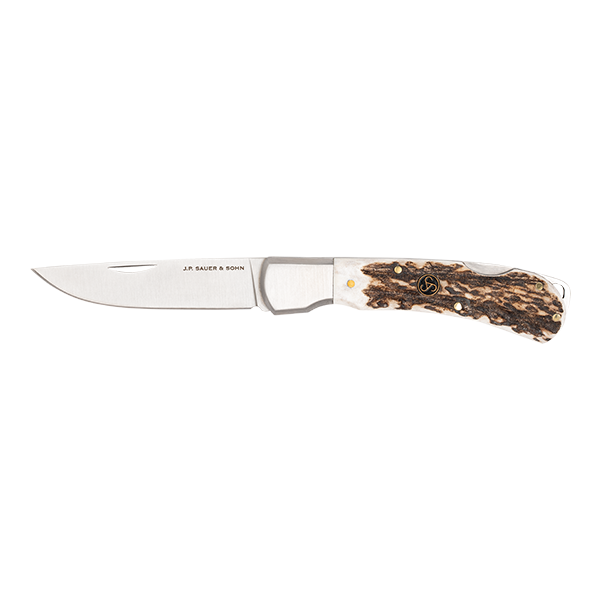 Sauer Folding Knife Stag Horn