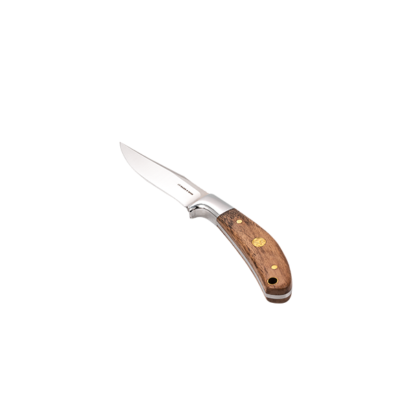 Hunting knife with stylish walnut handle I Sauer